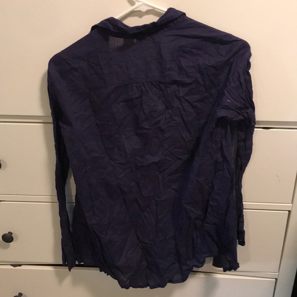 Blue button down - Picture 2 of 2